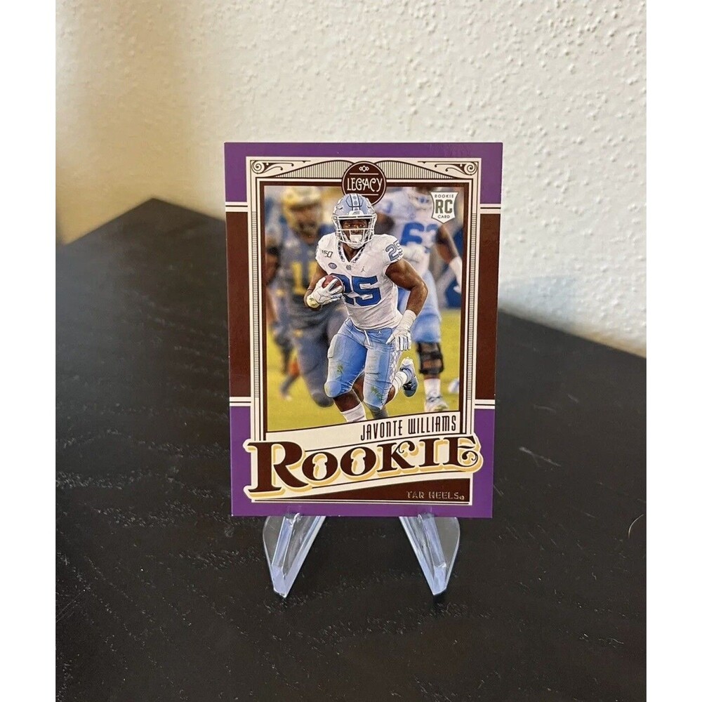 2021 Javonte Williams RC /10 SSP Panini legacy Denver ROOKIE #166 Broncos